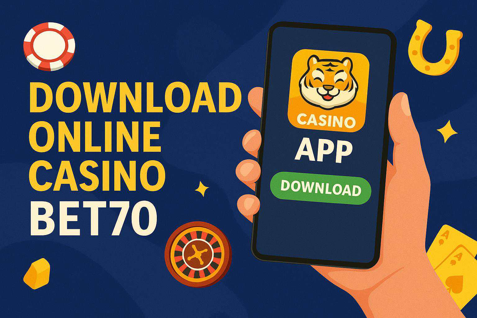 Baixar o BET70 Cassino App