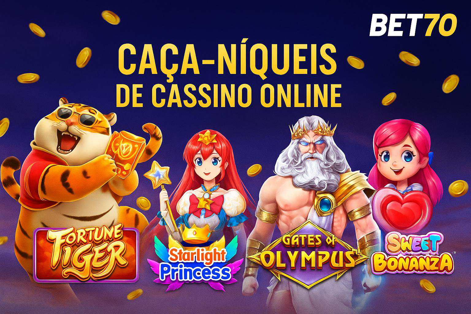 Explore o mundo das slot machines no BET70 Casino
